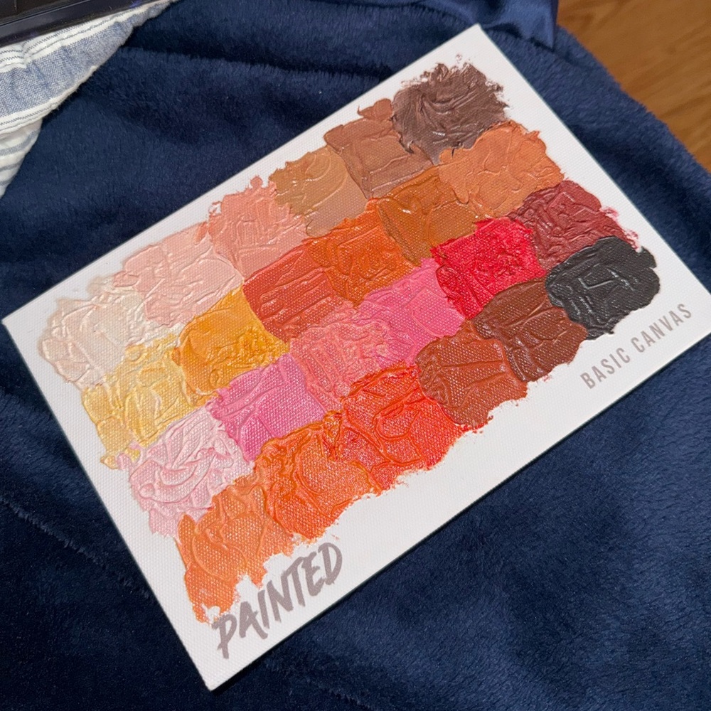 NWOT Painted Basic Canvas Palette by James Charles